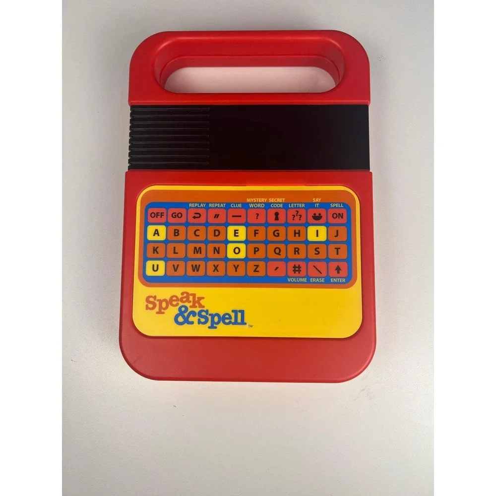 Texas Instruments Speak & Spell Educational Toy RedTested & Works - Picture 1 of 8